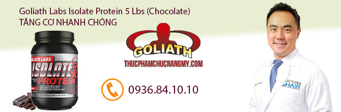 đánh giá chuyên gia về Goliath Labs Isolate Protein 5 Lbs