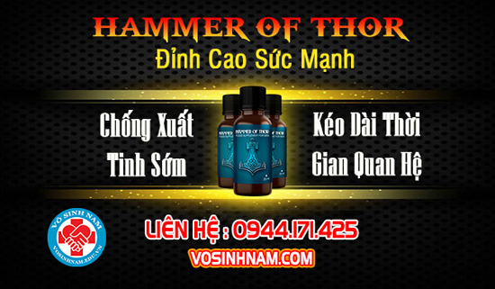 giot dưỡng hammer of thor 3