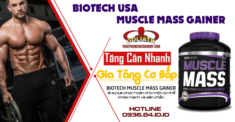 giới thiệu muscle mass gainer