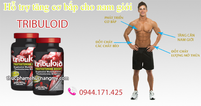 Viên uống tăng cơ Tribuloid