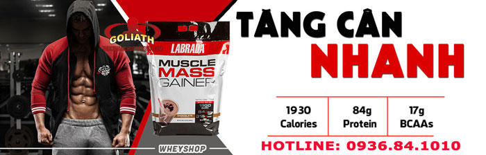 Công dụng Muscle Mass Gainer