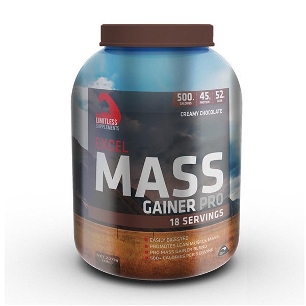 Sữa Tăng Cân Limitless Supplements Excel Mass Gainer Pro 2.27kg