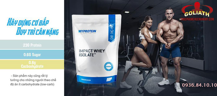 impact whey iso late xây dựng cơ bắp